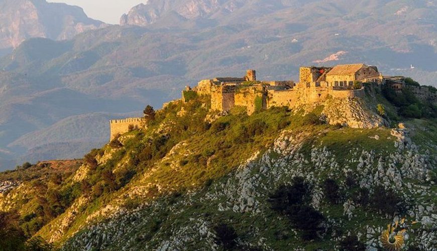 Rozafa Castle with panoramic views, showcasing the historical and scenic beauty of the castle