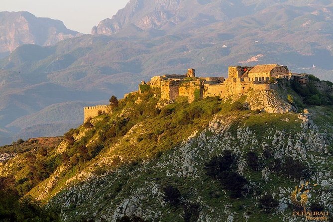 Rozafa Castle with panoramic views, showcasing the historical and scenic beauty of the castle